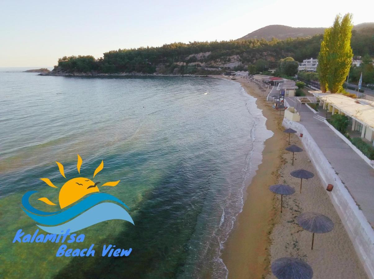 Kalamitsa Beach View Kavala Eksteriør billede