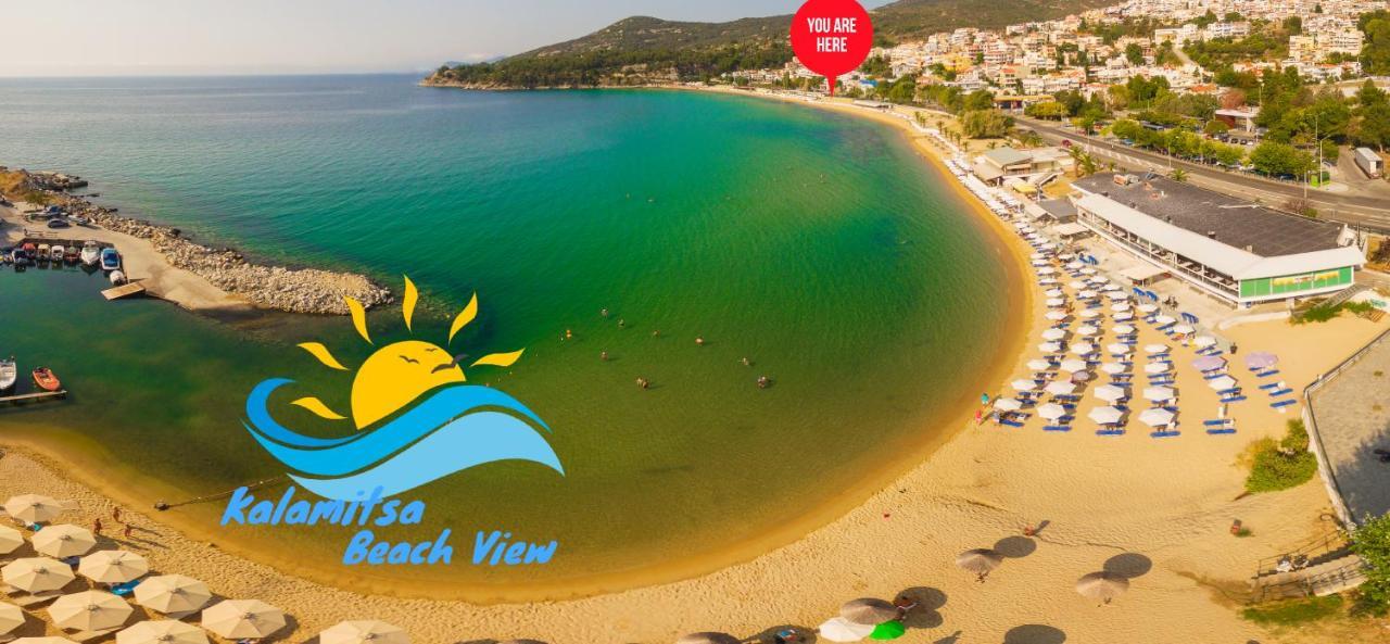 Kalamitsa Beach View Kavala Eksteriør billede