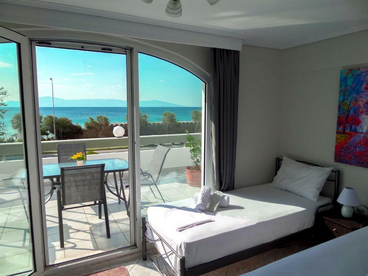 Kalamitsa Beach View Kavala Eksteriør billede
