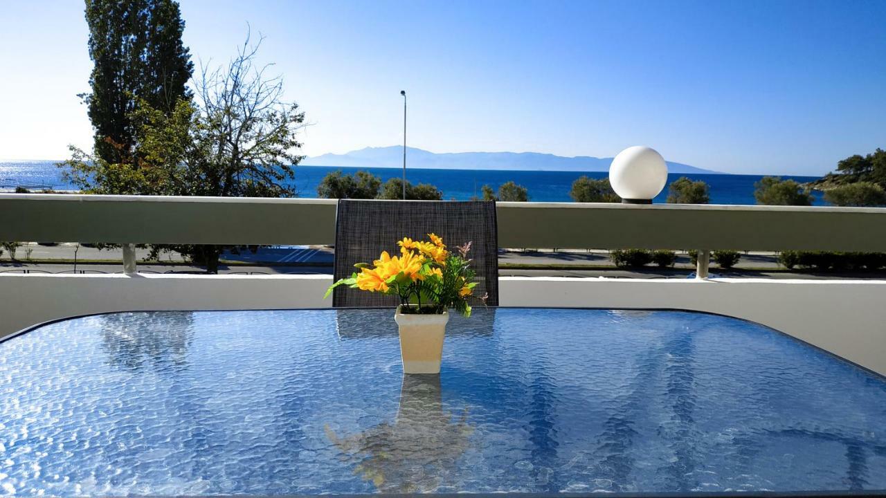Kalamitsa Beach View Kavala Eksteriør billede